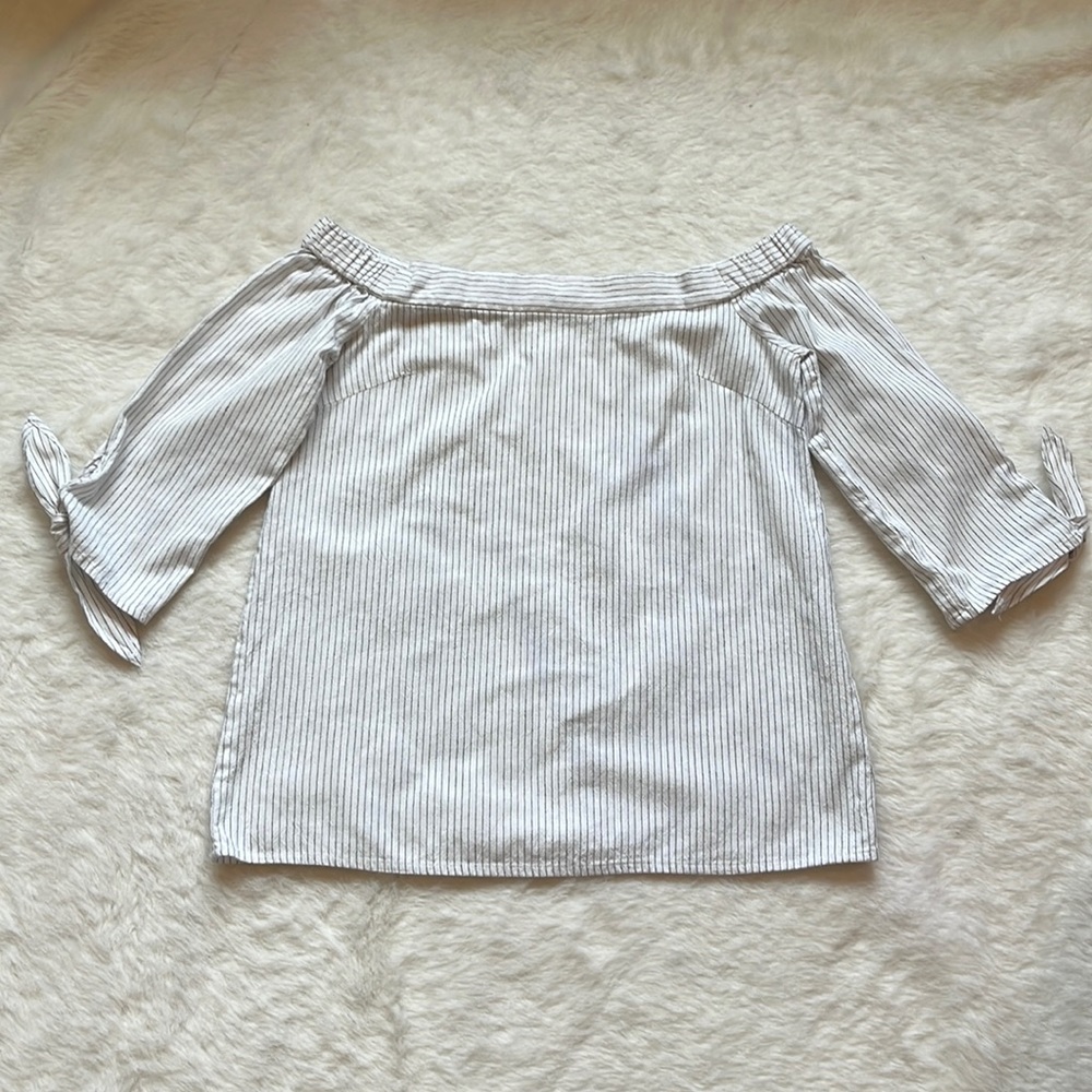 Farrow off-shoulder top